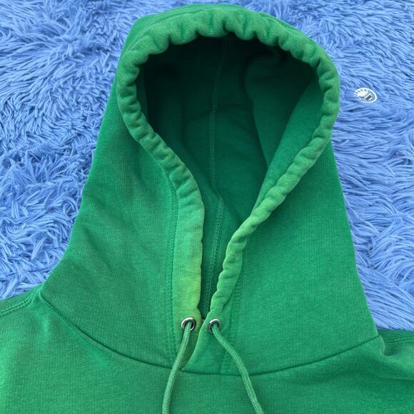 Nike Center Swoosh Logo Hoodie Sweater Size Small Mens Green Black Casual - Picture 6 of 13